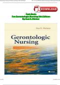 Test Bank For Gerontologic Nursing 5th Edition By Sue E. Meiner 2025 Version Updated Complete PDF 9780323069991