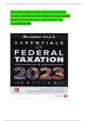 TEST BANK- McGraw-Hill's Essentials of Federal Taxation 2023 Edition 14th Edition by Brian Spilker (Author), Benjamin Ayers, John Barrick, Troy Lewis