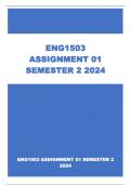 ENG1503 ASSIGNMENT 01 SEMESTER 2 2024