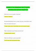 Prophecy Core Mandatory Part 2 Nursing Questions and Answers Graded A+