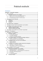 Samenvatting Strafrecht