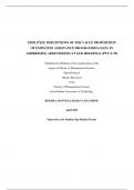 EMPLOYEE PERCEPTIONS OF THE VALUE PROPOSITION OF EMPLOYEE ASSISTANCE PROGRAMMES (EAPs) IN ADDRESSING ABSENTEEISM AT GUD HOLDINGS