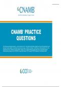 CNAMB Web Practice Questions PowerPoint Presentation