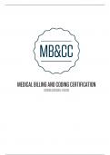 MEDICAL BILLING AND CODING CERTIFICATION