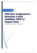 CML1501 Assignment 1 Semester 2 2024 (628826)- DUE 14 August 2024