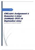 CML1501 Assignment 2 Semester 2 2024 (628838)- DUE 19 September 2024