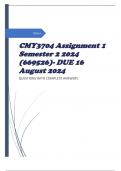 CMY3704 Assignment 1 Semester 2 2024 (669526)- DUE 16 August 2024