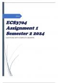 ECS3704 Assignment 1 Semester 2 2024