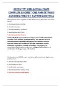 ACEDS TEST 2024 ACTUAL EXAM  COMPLETE 95 QUESTIONS AND DETAILED  ANSWERS (VERIFIED ANSWERS) RATED A