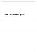 Tmn 3704 revision guide