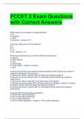 PCCET 2 Exam Questions with Correct Answers