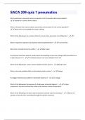 SACA 209 quiz 1 pneumatics Test (Questions & Answers) Rated 100% Correct!!