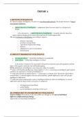 Theme 4 Personality Psychology Notes