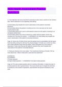 HESI Health Assessment Practice Questions    1. In an interview, the nurse may find it necessary to take notes to aid his or her memory later. Which statement is true regarding note-taking?   A) Note-taking may impede the nurse's observation of the pat