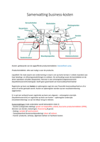 Samenvatting basisboek BE H11, 12, 13.1, 13.2 en 13.3