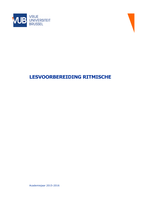 Lesvoorbereiding aerobics (examen)