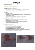 Samenvatting boek biologie voor jou 4 vmbo gl-tl