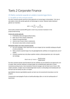 Corporate Finance H5, H6, H7, H8, H10 (Nederlandse samenvatting)