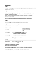 Bedrijfseconomie 1 samenvatting collegesheets