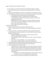 General Genetics Chapter 9 Proteins and Their Synthesis