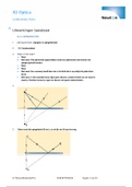 Antwoorden Natuurkunde (Newton) Havo Keuzekatern 1 Optica