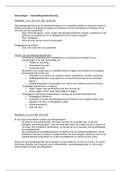 Opvoedingsondersteuning Hoorcolleges 1-4 Aantekeningen (Propedeuse, Periode 1)