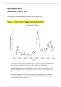 Extensive Summary - Speculative Betas - Hong Harrrison David A. SRAER 2016