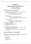 Semester 3 exam - Exam B (business: economics & accounting)