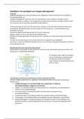 Samenvatting Retailmarketing Category Management - H1,2,3,5 & 6