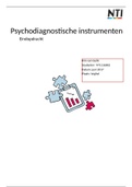 psychodiagnostische instrumenten eindopdracht