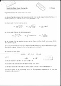 CALCULUS 2 EXAM