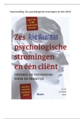 Zes psychologische stromingen en één cliënt