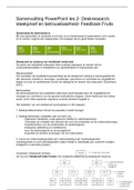 Complete Samenvatting Marketing Research HVA CE2 Deeltoets 3 