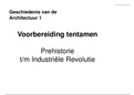 Samenvatting van de geschiedenis van de architectuur lessen