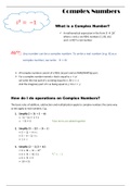 Complex Numbers Basics