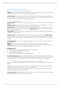 Consumer Behavior book resume (Schiffman & Wisenblit)