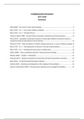 Literature Summary - Coordination Dynamics MIDTERM