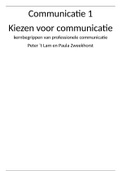 Samenvatting Kiezen voor communicatie 