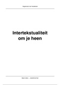 Intertekstualiteit om je heen