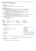 Samenvatting Statistical Estimination & Testing