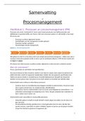 Samenvatting proces en leanmanagement