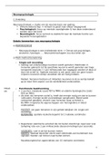 Volledige samenvatting neuropsychologie (slides   notities)