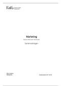 Samenvatting Marketingmanagement en marketingcommunicatie