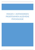 Proefexamen psychologie