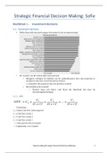 Samenvatting Strategic Financial Decision Making (deel Sofie)