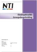 Eindopdracht Groepsbegeleiding