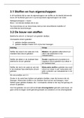 CHEMIE OVERAL 4 VWO: samenvatting hoofdstuk 3 en 4