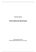 Summary of International Business