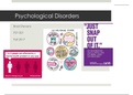 Psychological Disorders