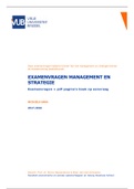 Examenvragen Management en strategie